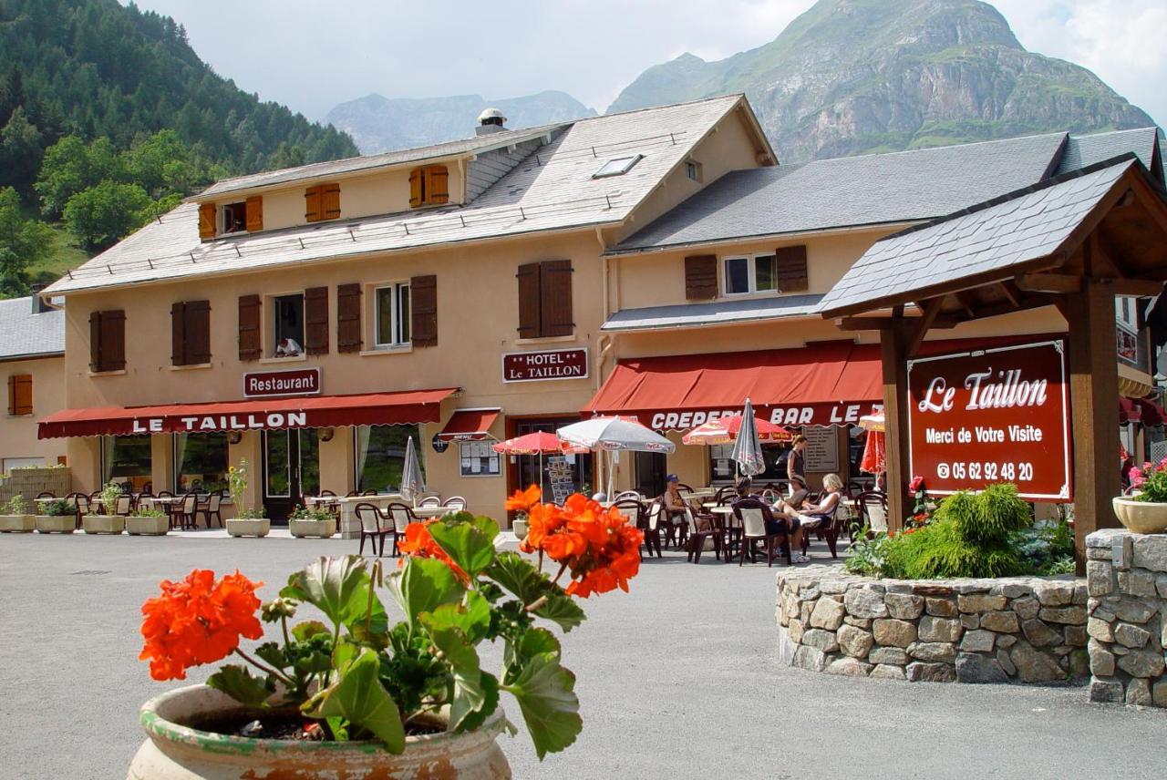 Le Taillon Hotel Gèdre Buitenkant foto